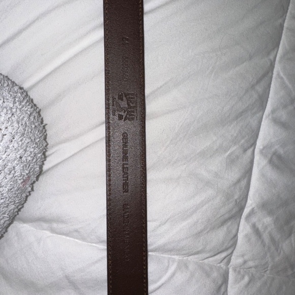 RedHead 1-3/8'' Leather Belt for Men - Brown size 54 - Picture 2 of 3